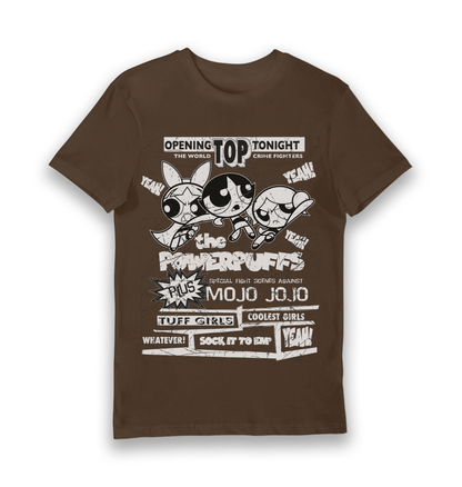 T-shirt adulte Powerpuff Girls Top Tonight