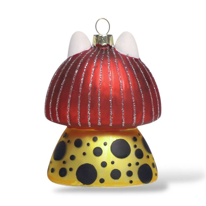 Bola de Navidad Gato Blanco Yayoi Kusameow Kusama