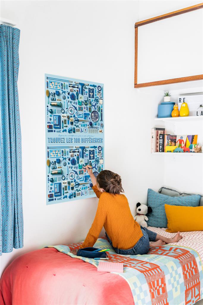XL Spelposter - Vind de 100 verschillen
