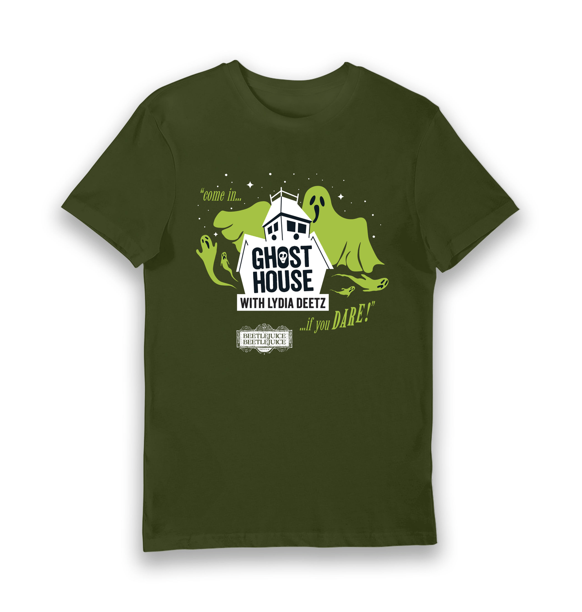 T-shirt adulte Beetlejuice Ghost House