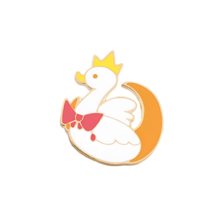 Pin’s Canard Blanc Lune