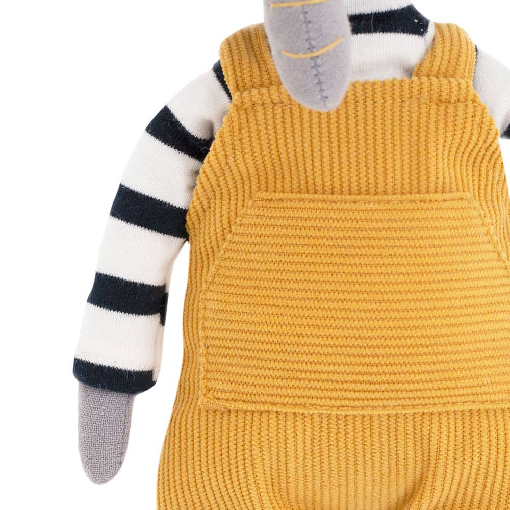 Peluche coton Alicio l’éléphant - 29 cm - 0+ mois