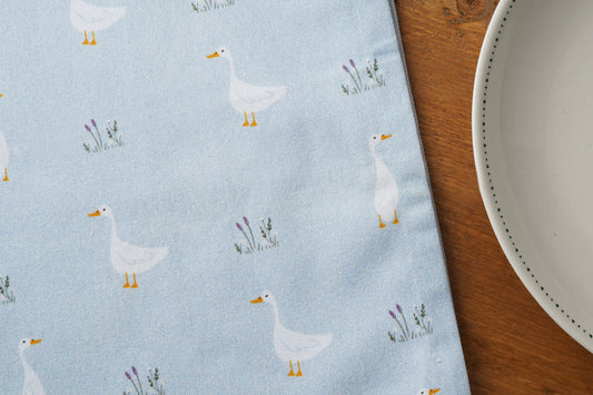 Theedoek met afbeelding van eendjes van Bramble Farm
