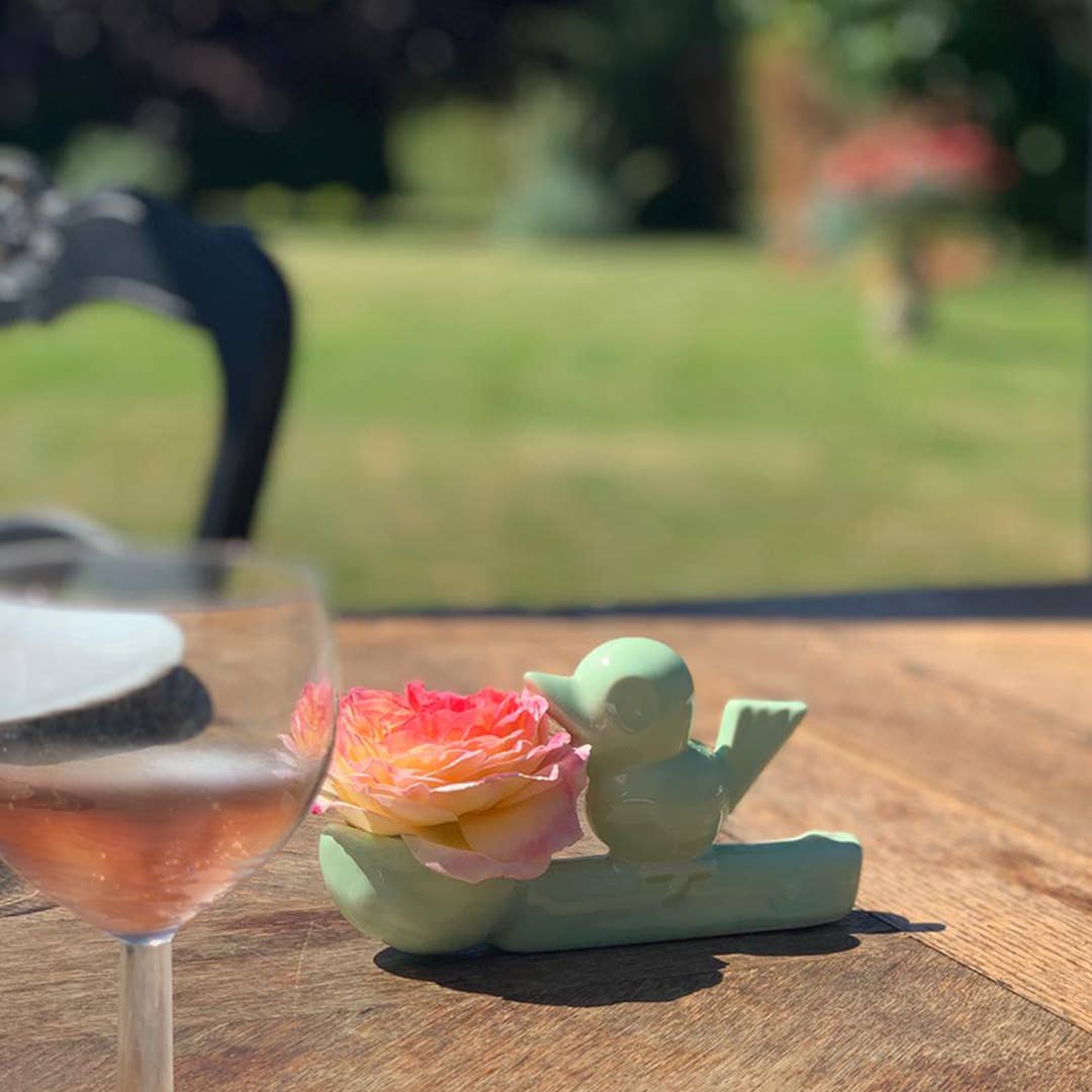 Voleur de fleurs Bleu – Jasmin Djerzic – Bleu – vue 13