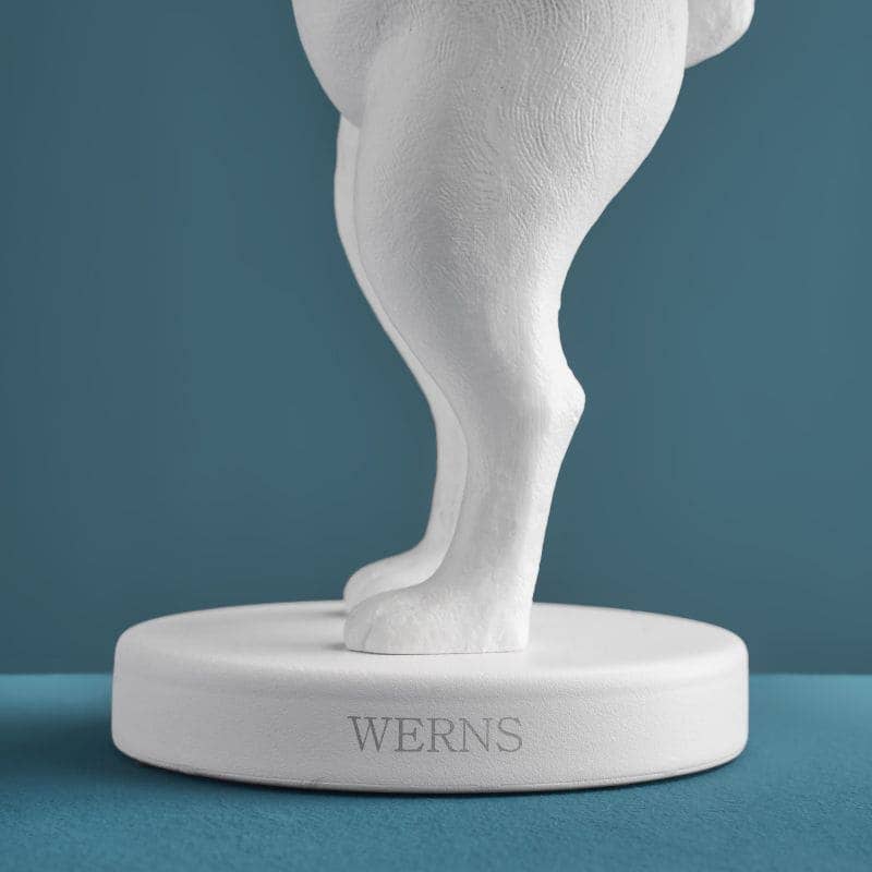 隠れウサギ型LEDテーブルランプ、ホワイト