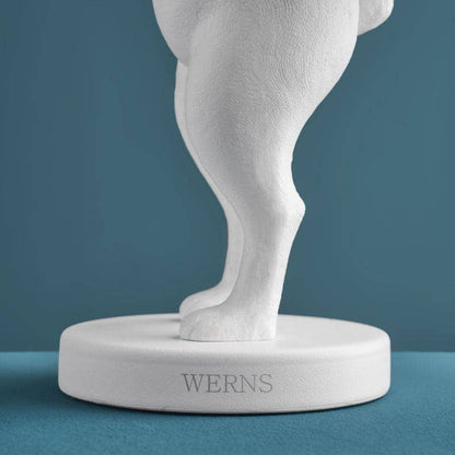 隠れウサギ型LEDテーブルランプ、ホワイト