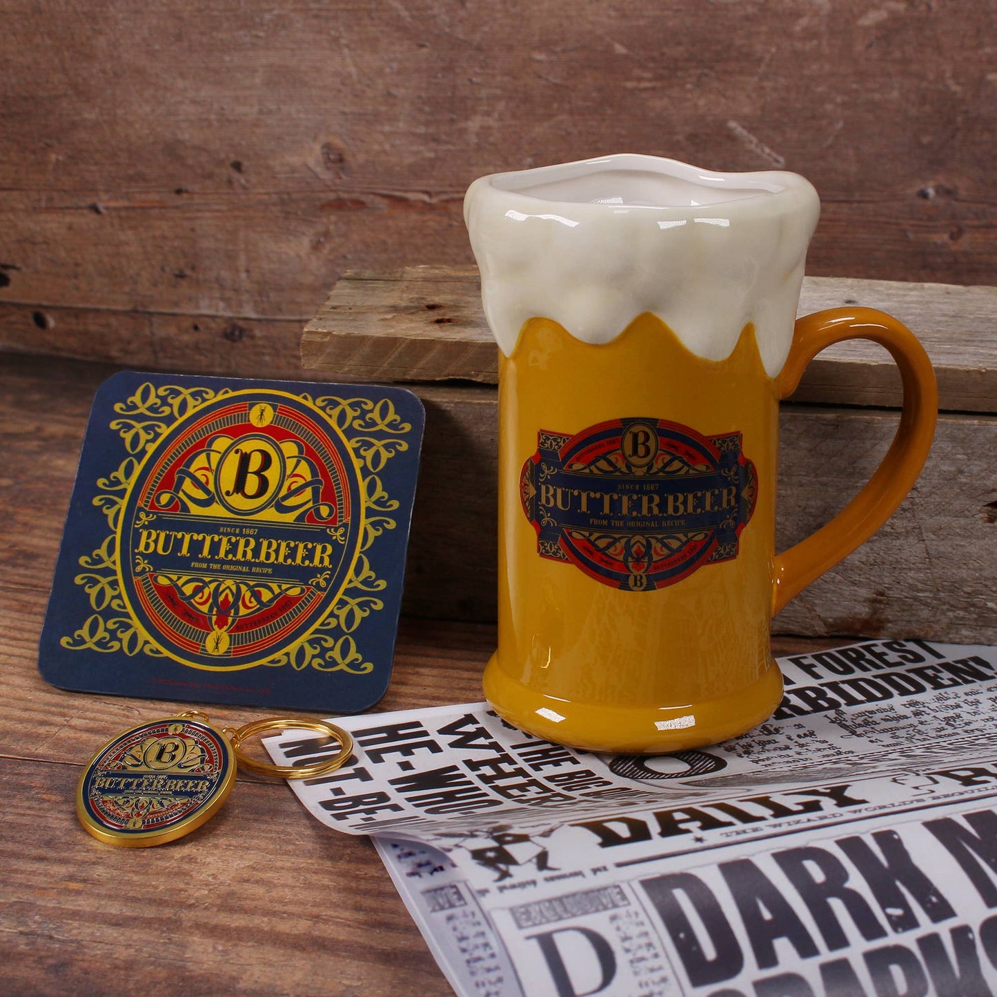 Suporte para copos individual - Harry Potter (cerveja de manteiga)