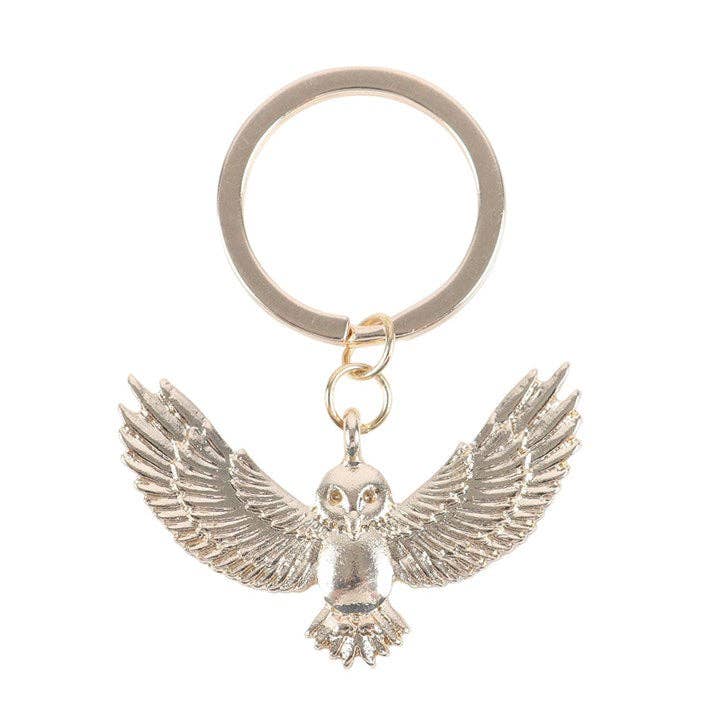 Golden Owl Keychain