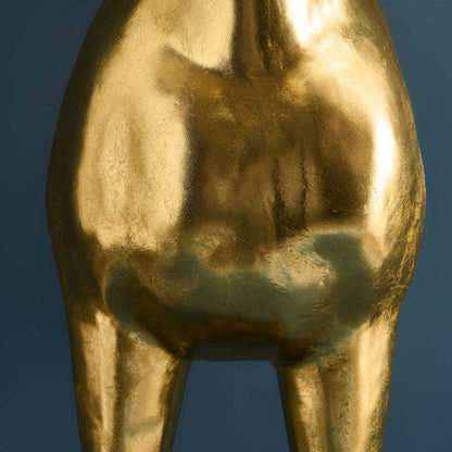 Lámpara de pie Amadeus Horse, dorada