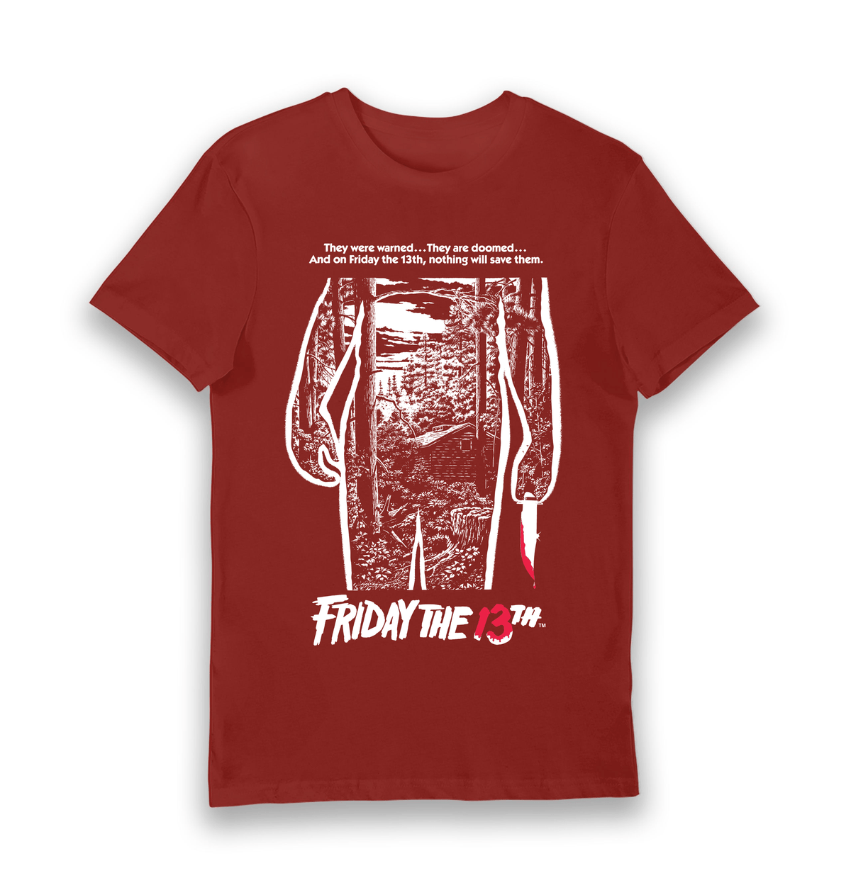 T-shirt adulte Friday the 13th affiche