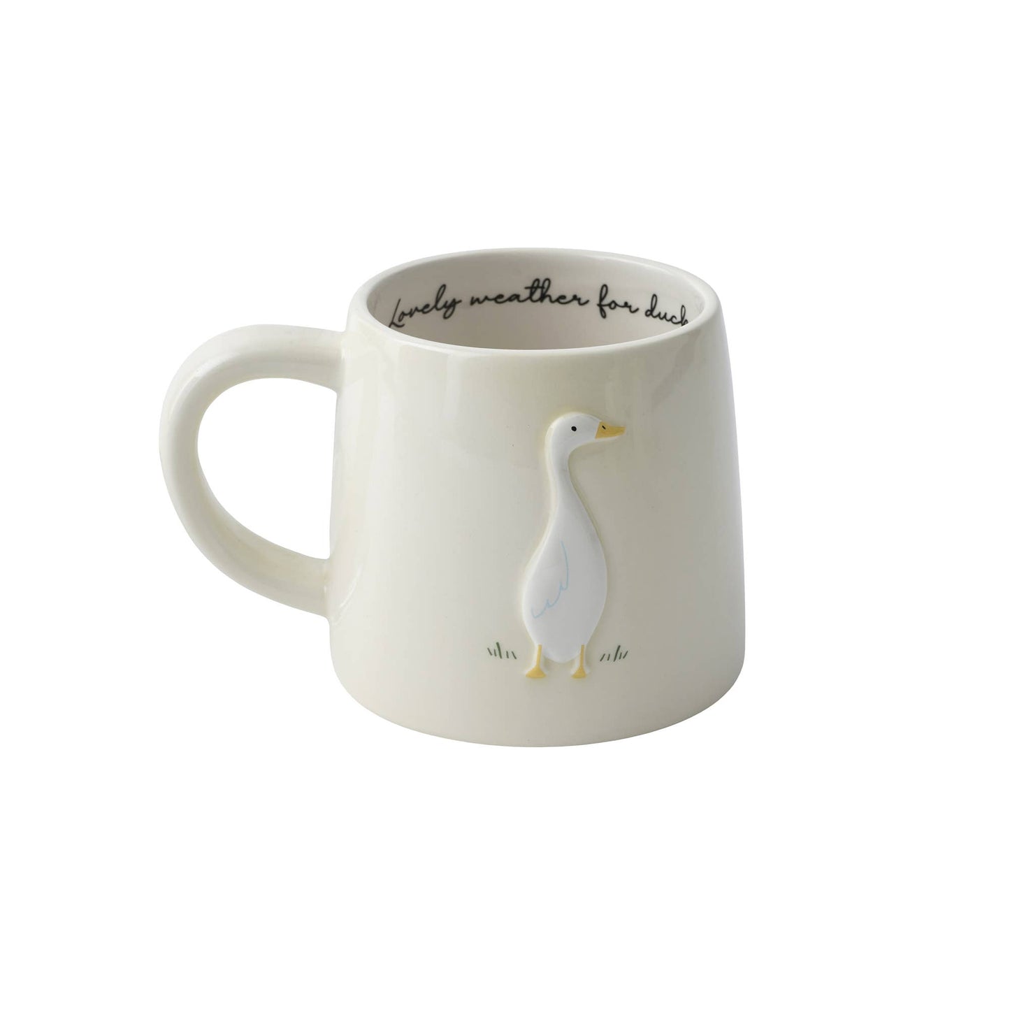 Taza de cerámica de pato de Bramble Farm en caja de regalo