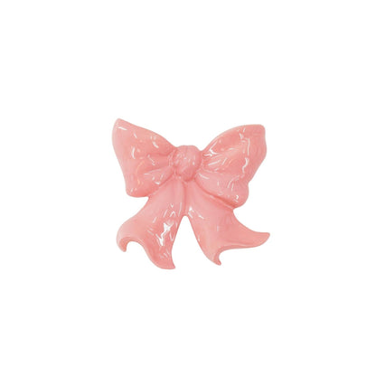 Wandvaas - Boogvormige wandvaas - Keramiek - Roze - 19x18,5x5,5 cm