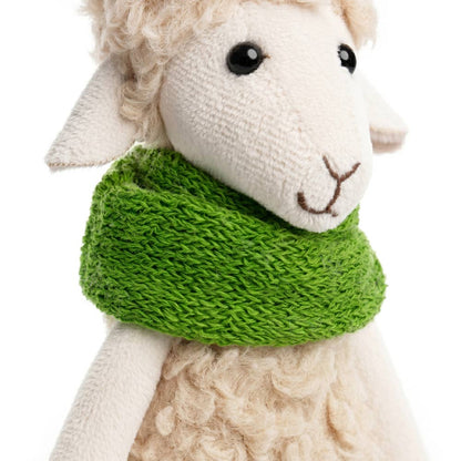 Bibi la brebis au chapeau vert de 16 cm