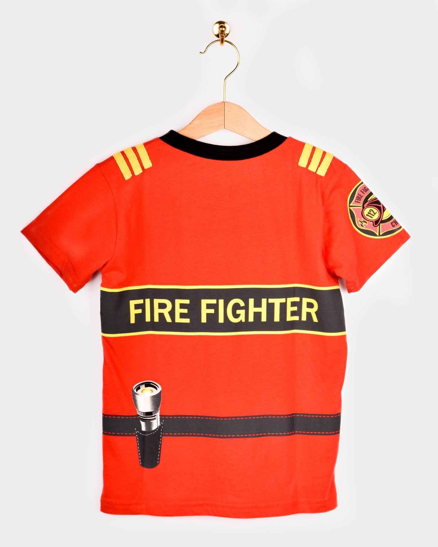 Organic cotton Fire-Fighter T-shirt 98-104 cm
