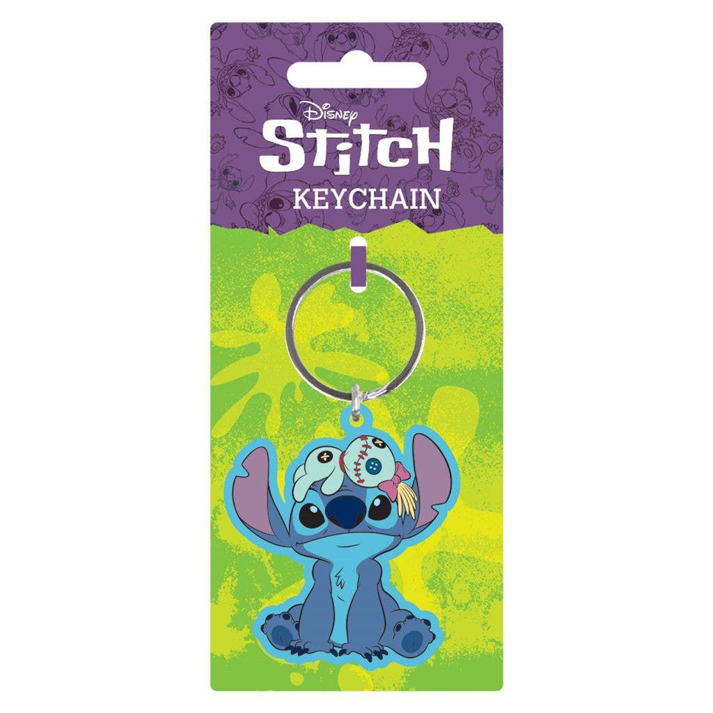 Porte-clés Lilo & Stitch - Stitch & Scrump