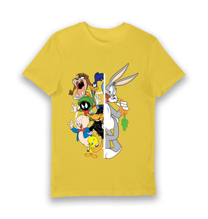 T-shirt Looney Tunes groupe de personnages