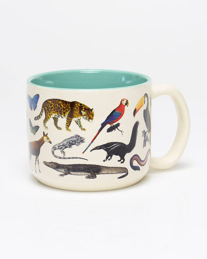 Mug Rainforest Zoology 440 ml – produit scientifique Cognitive Surplus EU, vue 1