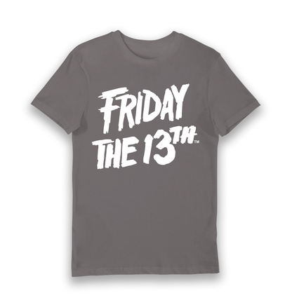 T-shirt adulte Friday the 13th texte géant