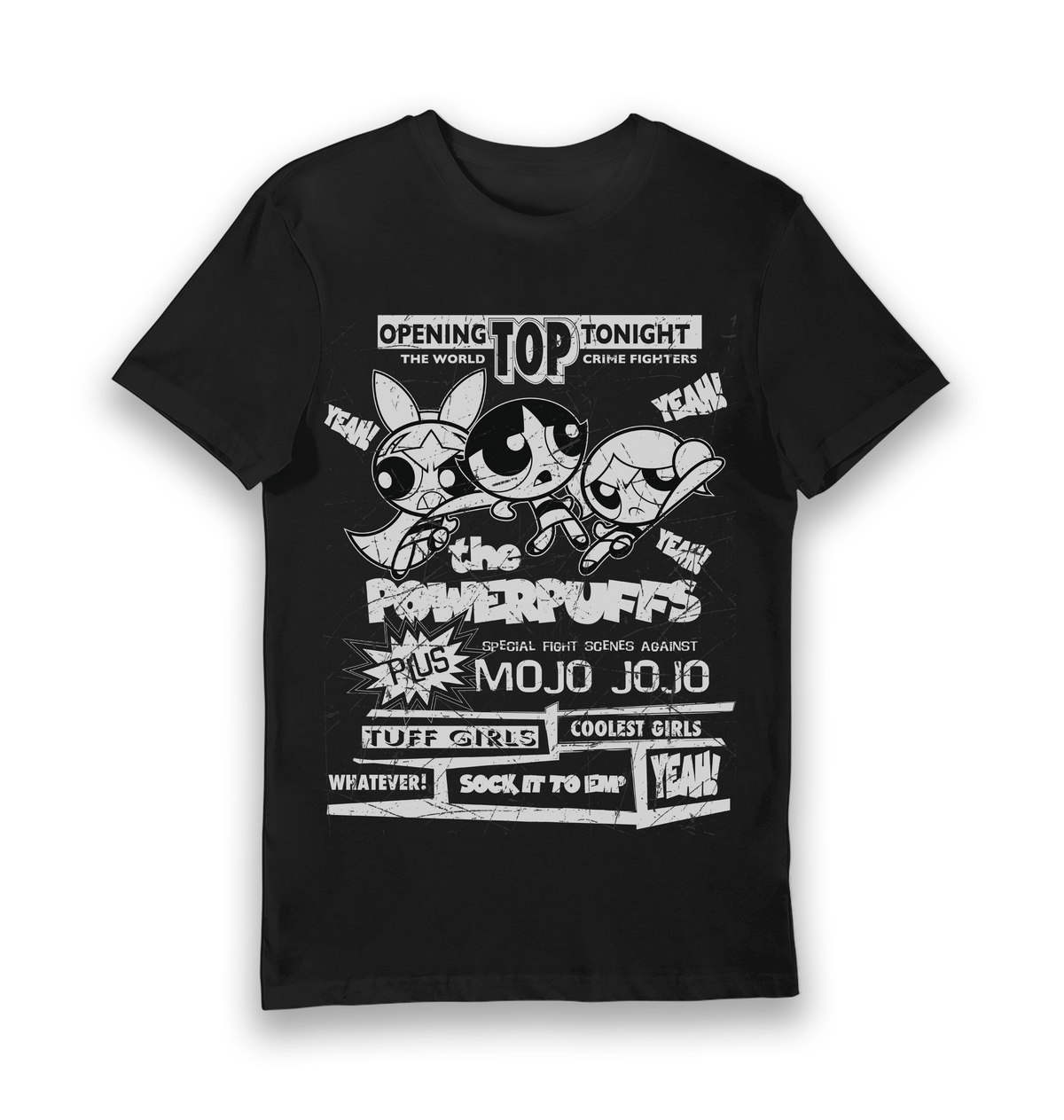T-shirt adulte Powerpuff Girls Top Tonight
