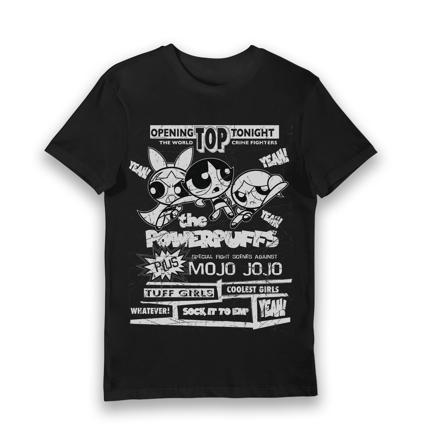 T-shirt adulte Powerpuff Girls Top Tonight