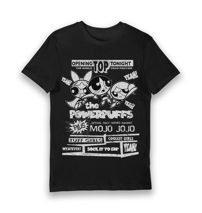 T-shirt adulte Powerpuff Girls Top Tonight