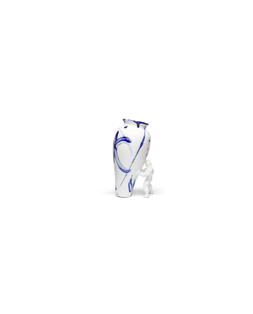 Vase Mon Super-héros Bleu de Delft