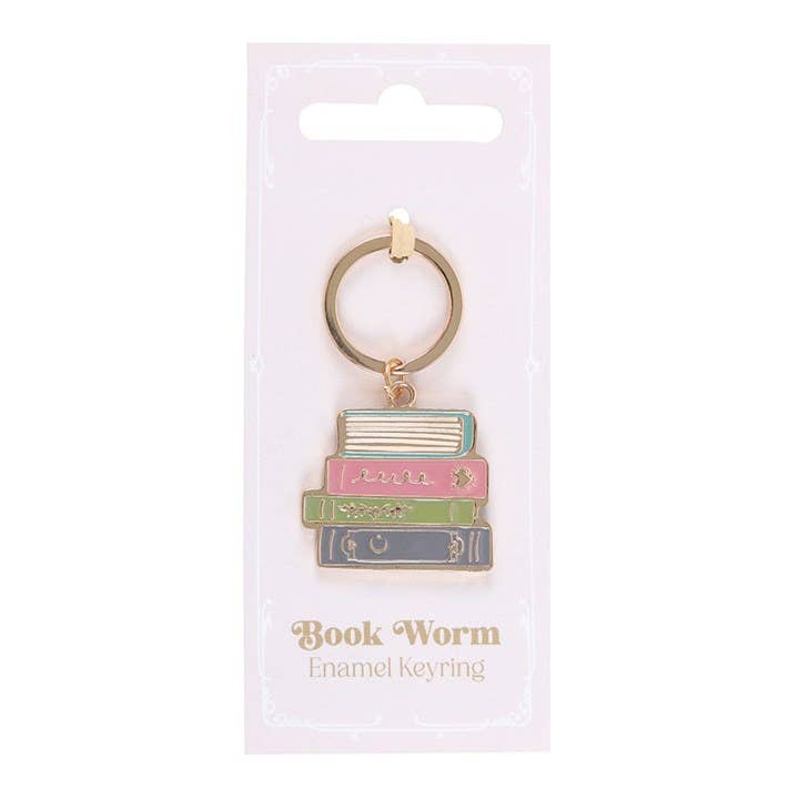 Porta-chaves de livro 'Book Worm'