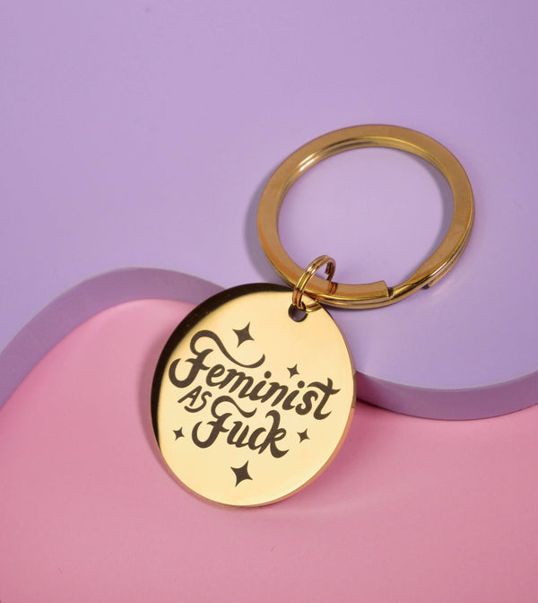 Llavero feminista a tope