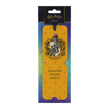 Marcapáginas de papel de Harry Potter - Hufflepuff