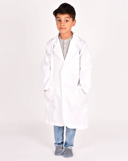Doctor's cotton lab coat 110-116 cm 4-6 years