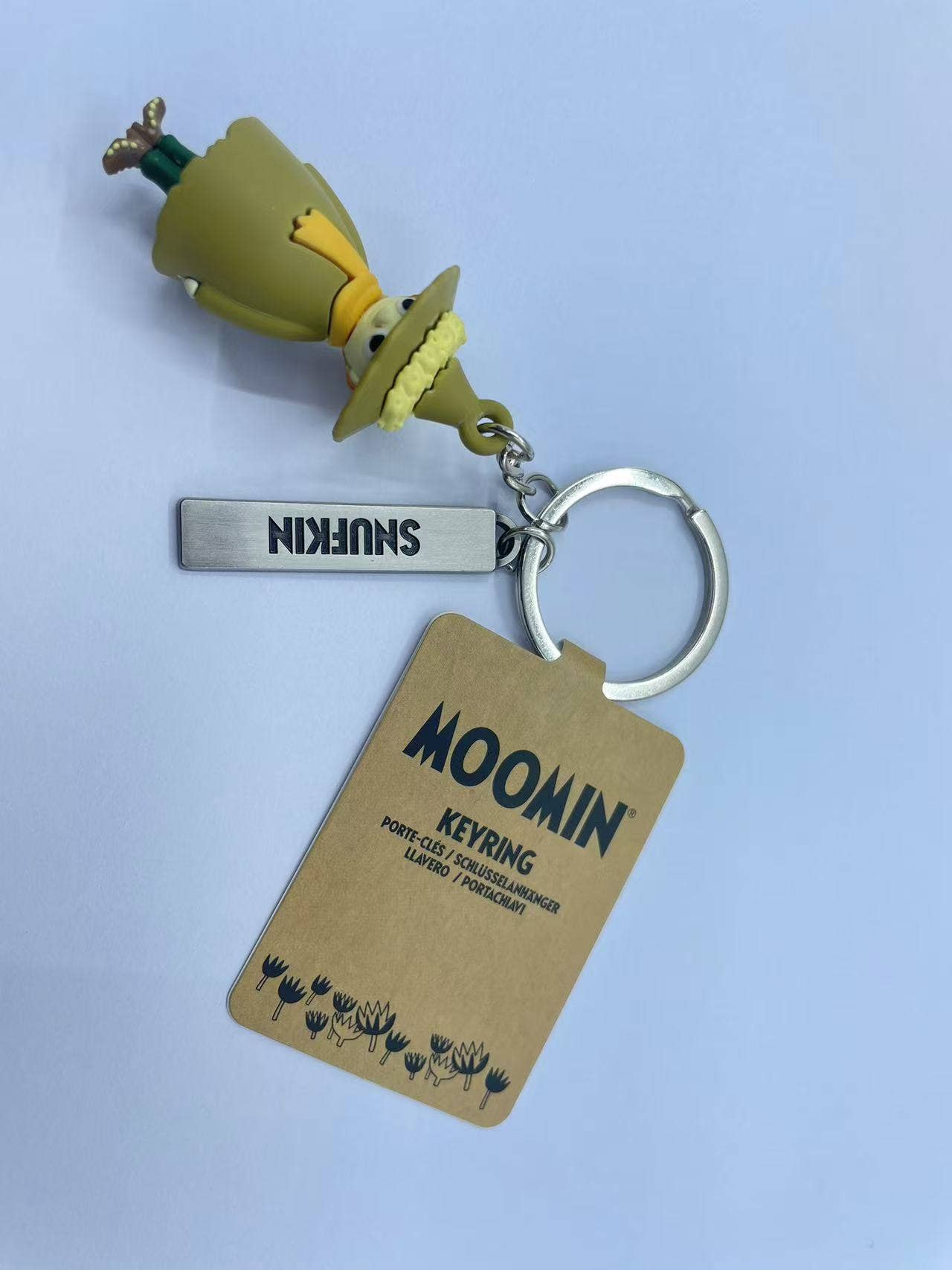 Portachiavi in ​​PVC - Moomin (Snufkin)