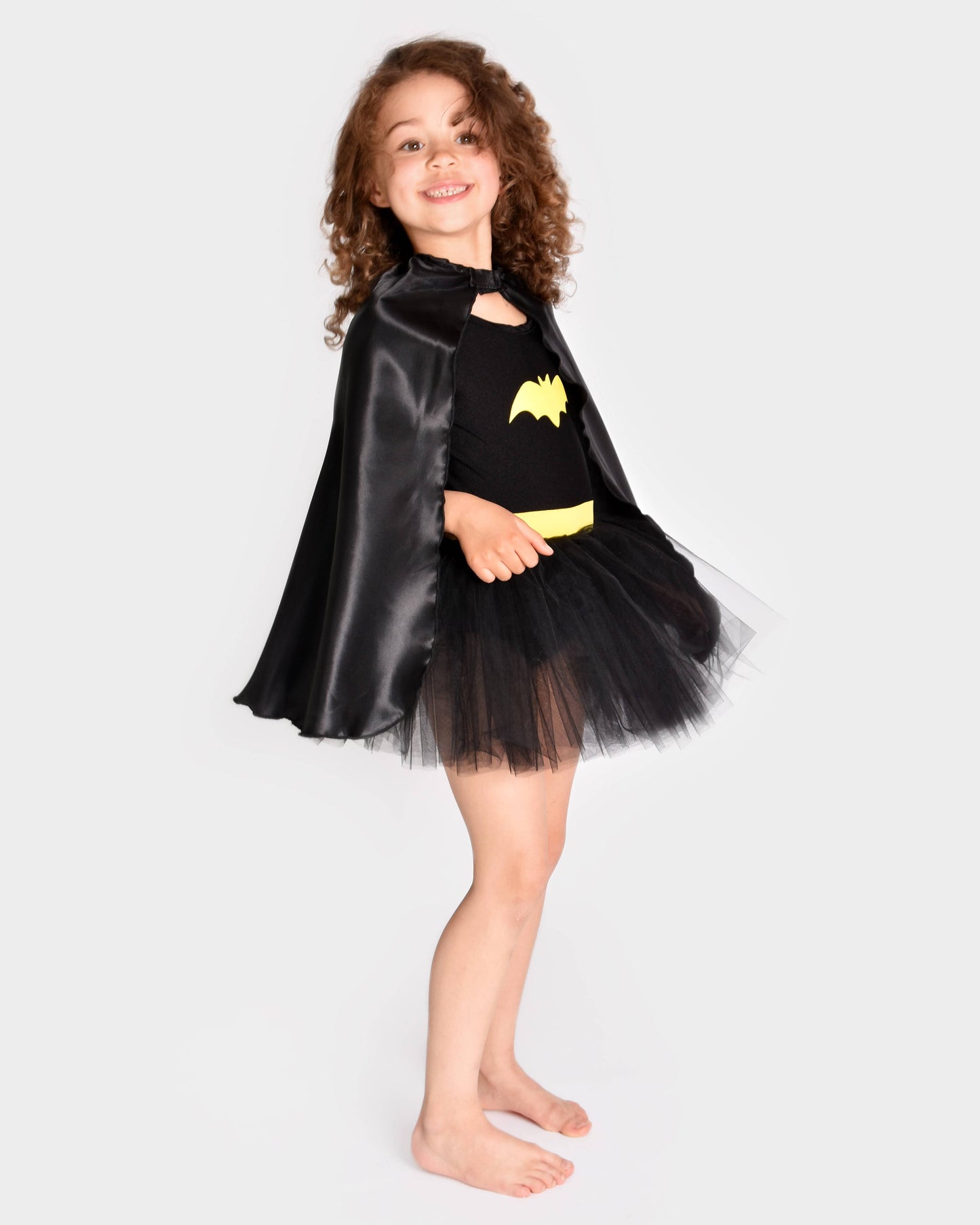 Batgirl Tutu Dress with Cape 110-116 cm 4-6 years