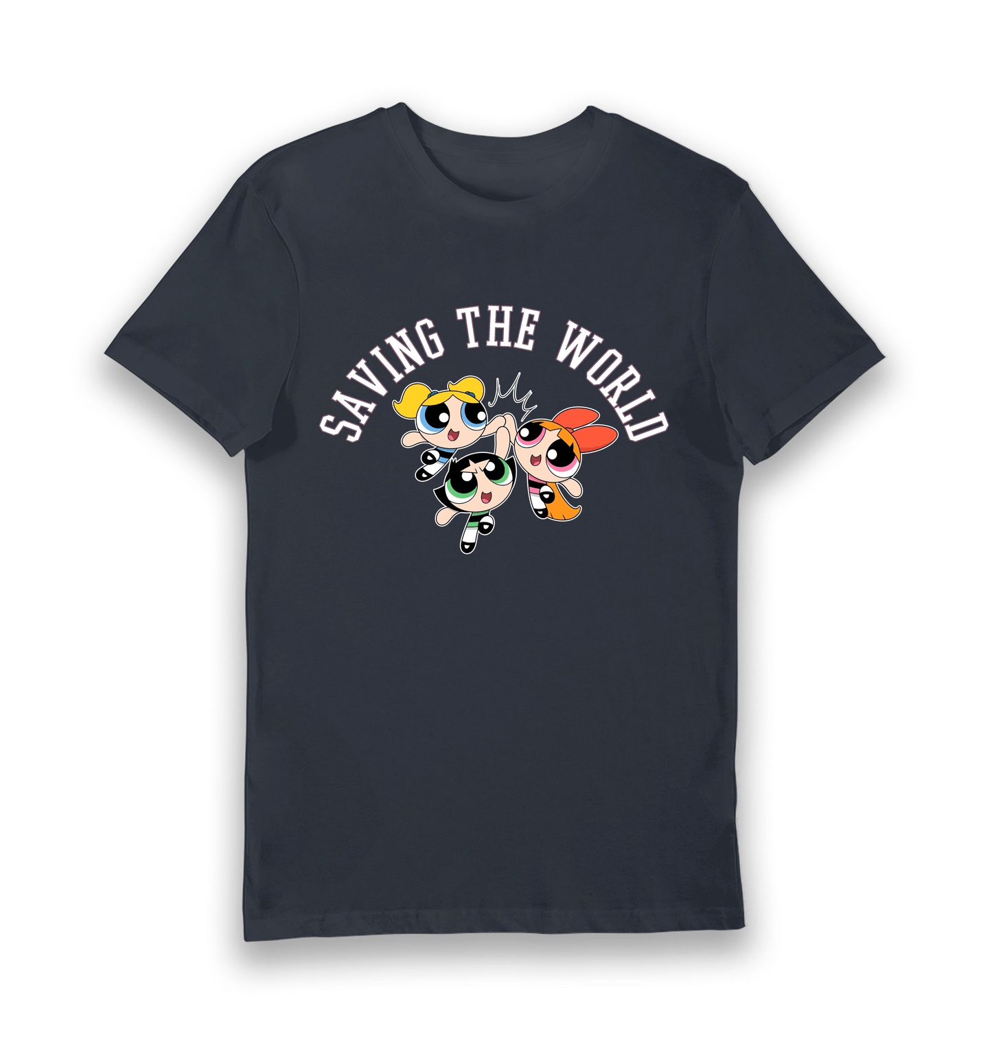 T-shirt adulte Powerpuff Girls Saving the World