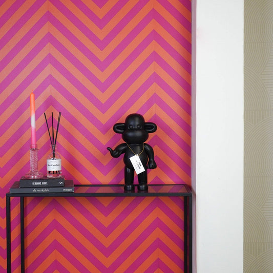 Adorno - Figura colgante de mono suelto 'La Leyenda' - Poliresina - Negro - 20,5 x 13,5 x 35 cm