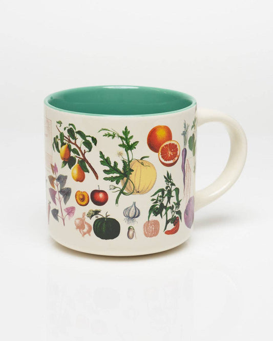 Plantes Comestibles – Mug Fruits & Légumes (430 ml) – produit scientifique Cognitive Surplus EU, vue 1