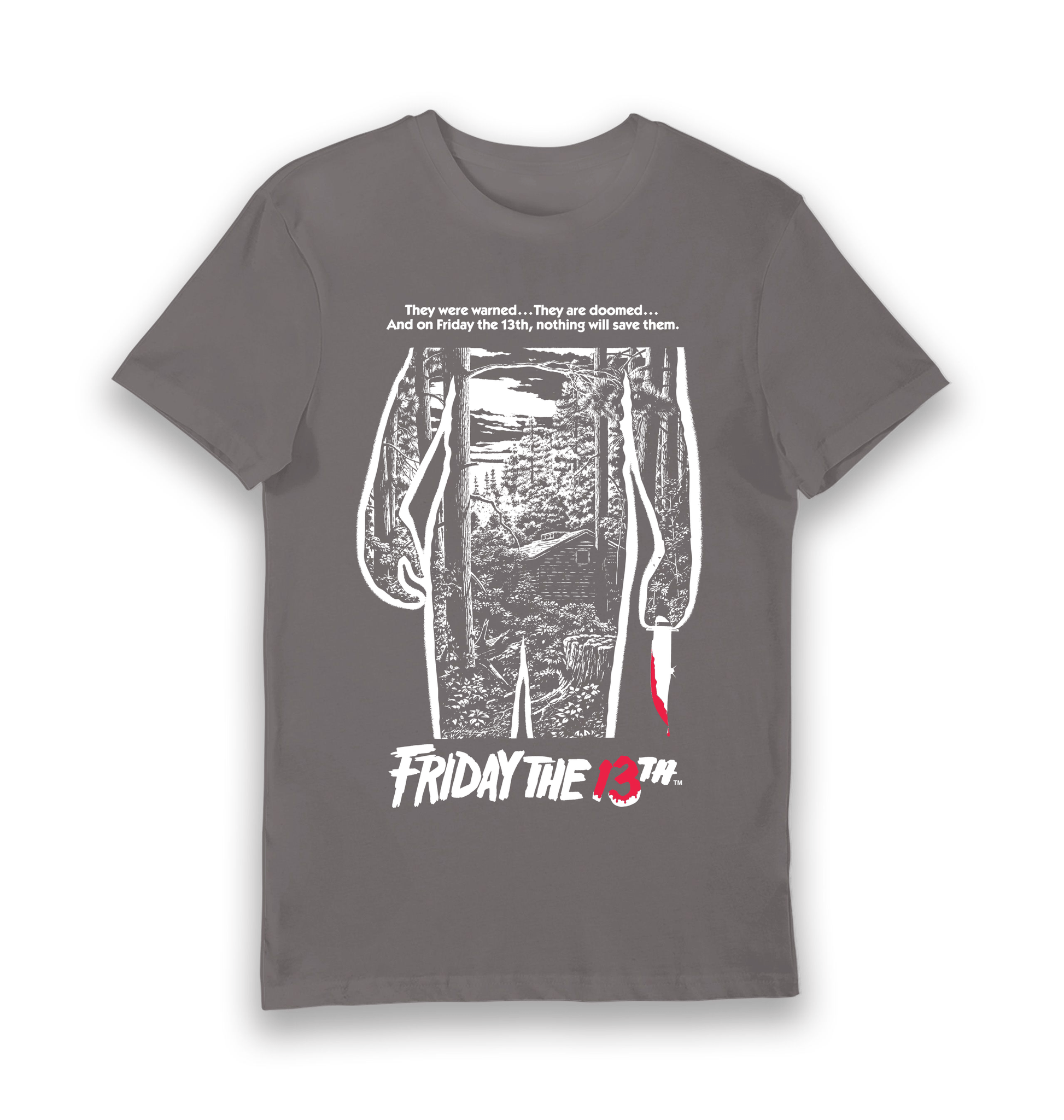 T-shirt adulte Friday the 13th affiche