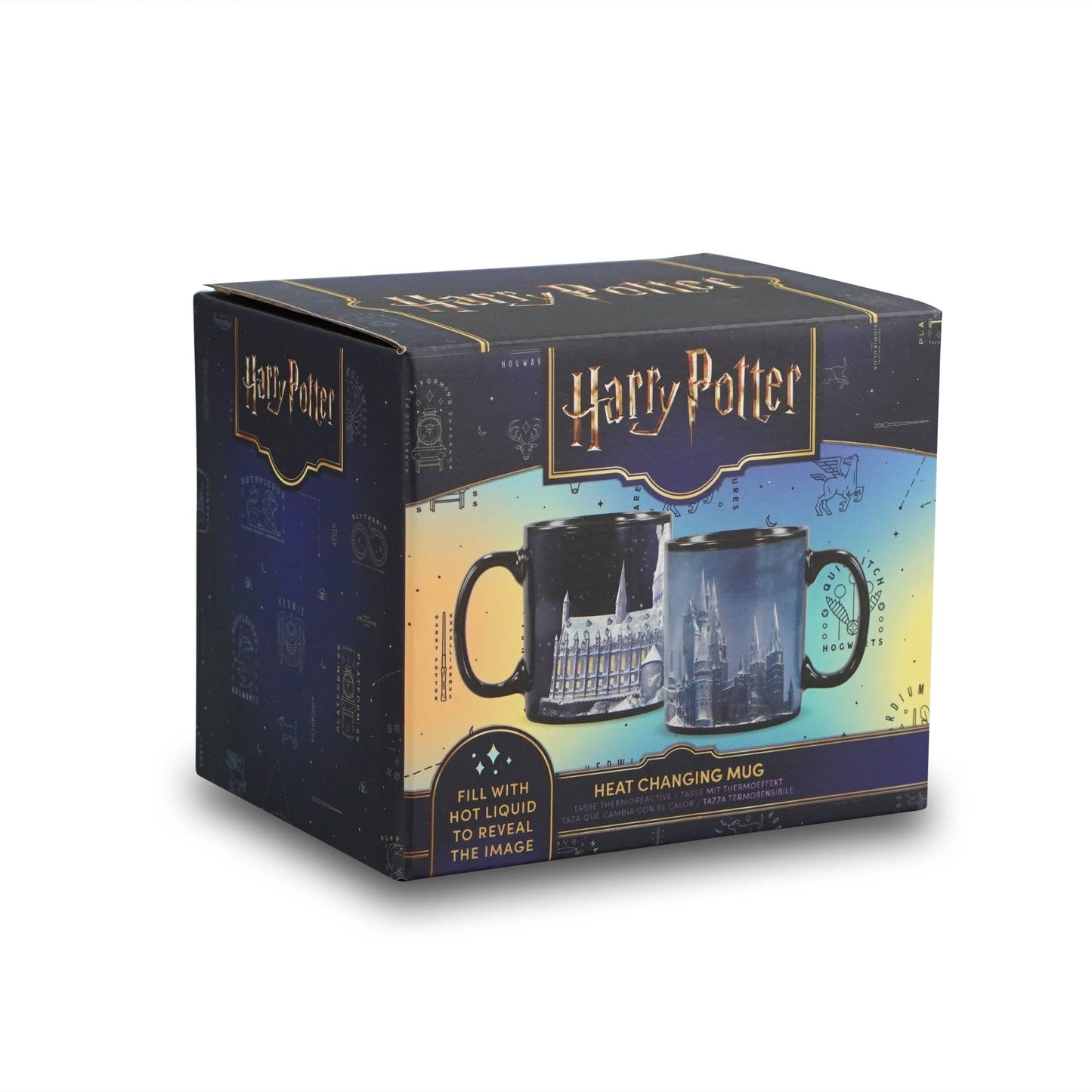 Heat Reactive Mug Boxed (400 ml) - Harry Potter (Hogwarts Castle)