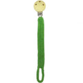 Pinza para chupete de crochet - Verde