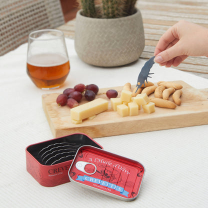 Garnalenvoorgerecht vork