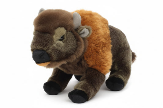 Peluche Bison assis
