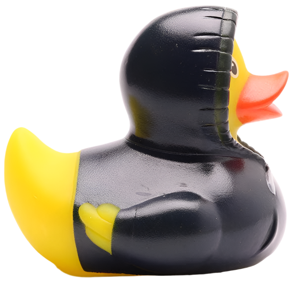 Sudadera con capucha de pato - Azul marino