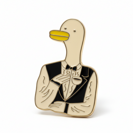White Duck Butler Pin