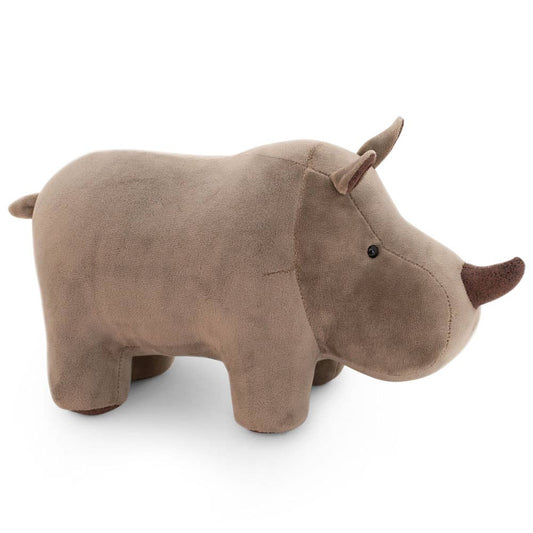 Pluche neushoorn van Orange Life (30 cm)