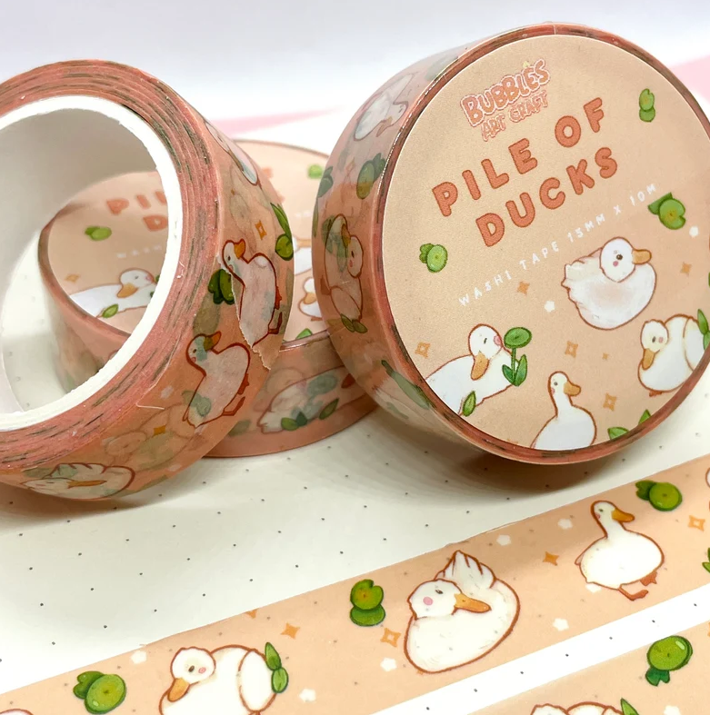 Duck Washi Tape “Pile of Ducks”