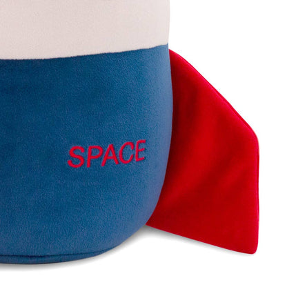 Cojín de peluche de cohete de 35 cm