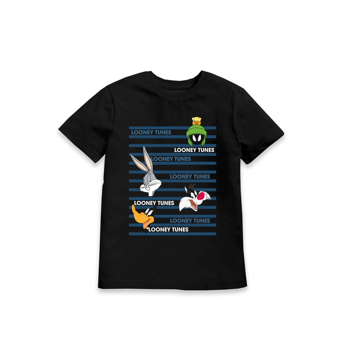 T-shirt enfant Looney Tunes personnages et répliques