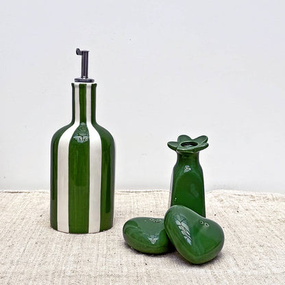 Sel et poivre Cœur vert