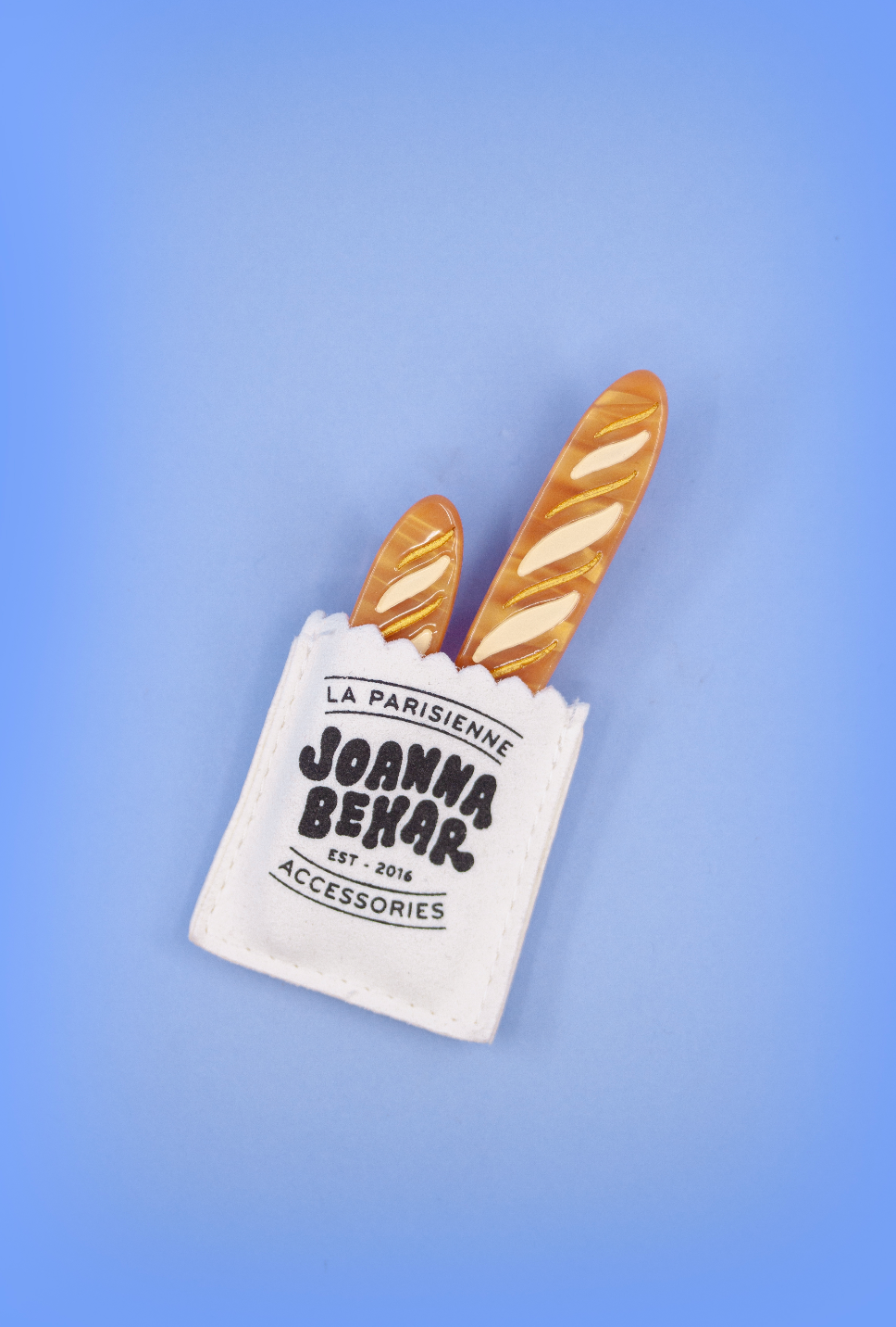 Paris – classiques françaises Barrettes à cheveux Baguettes | Joanna Behar – vue 1