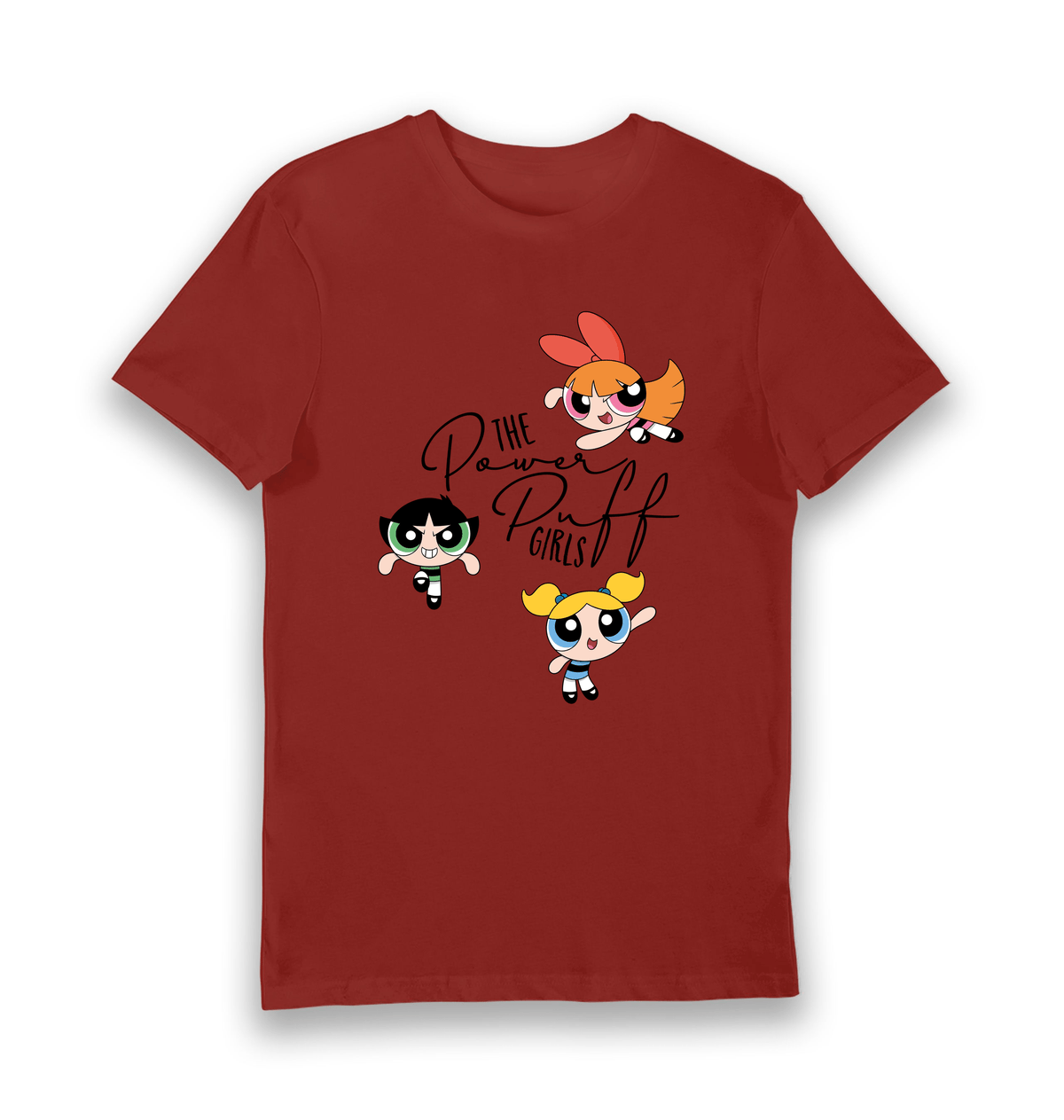 T-shirt adulte Powerpuff Girls multi-personnages