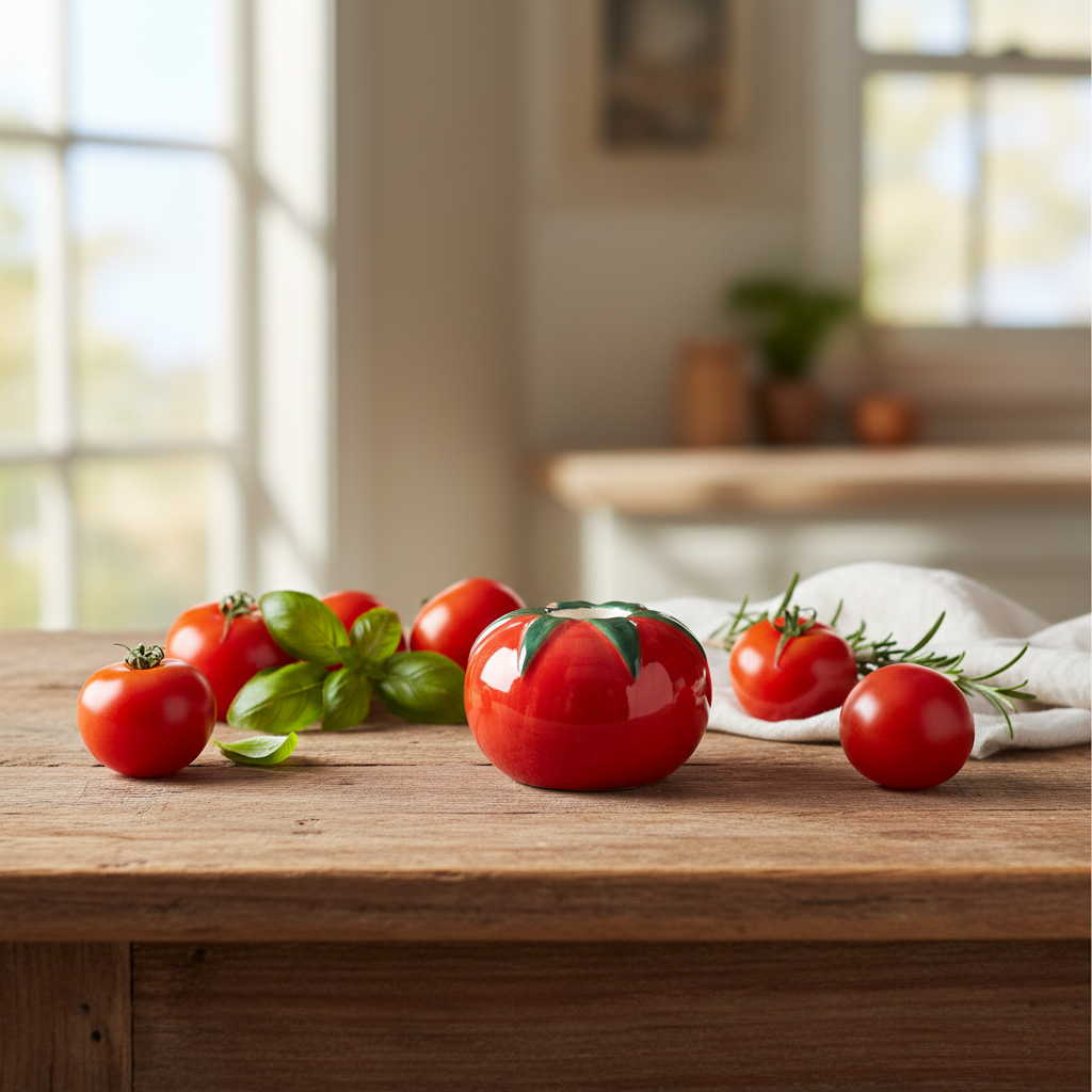 Tomaten kaarsenhouder